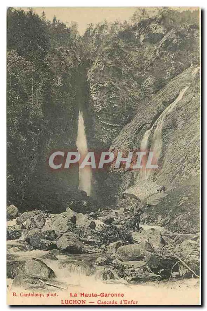 Luchon — Cascata do Inferno — La Haute-Garonne, fot. B. Cantaloup - Frente