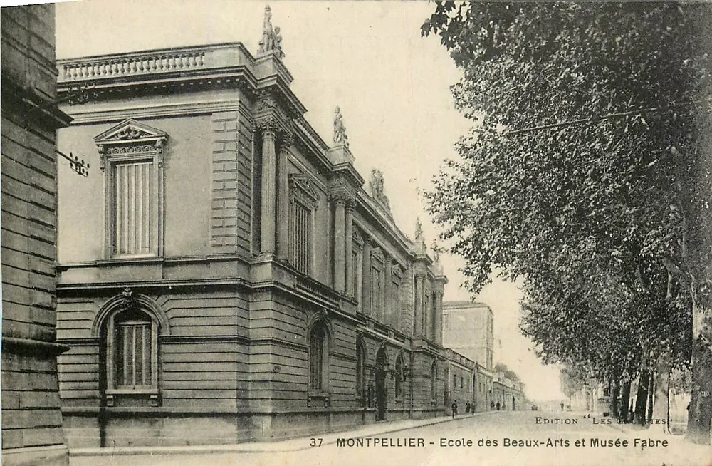 Montpellier - École des Beaux-Arts et Musée Fabre — Edición 'Les Gravures' - Anverso