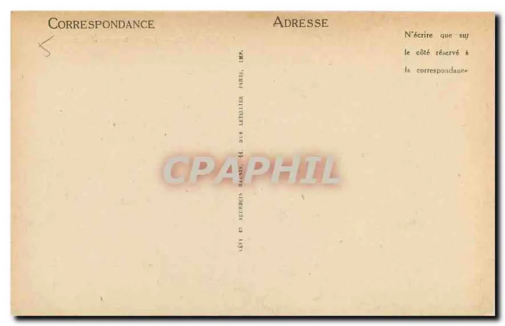 CANNES — Les Nouveaux Jardins — LL, n° 331 - Verso