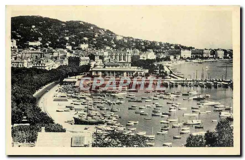 Cannes — Vue prise du Mont-Chevalier — Cie des Arts Photomécaniques, Paris - Recto