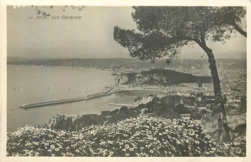 NICE - Vista Geral — J. GILLETTE & Cie, Editores, Nice, n°17 - Frente