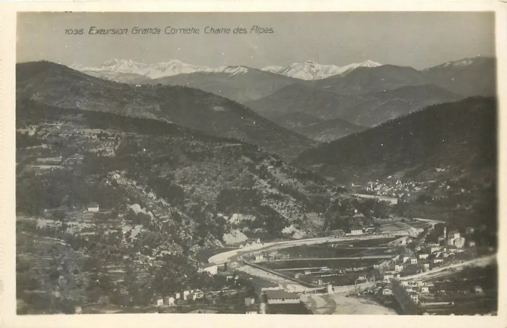 Grande Corniche — Cadeia dos Alpes — J. Gilletta et Cie, Éd. - Frente