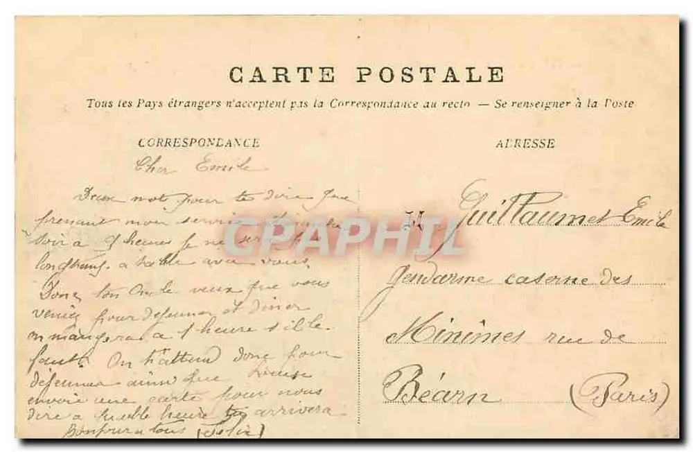 Boulogne-sur-Mer — La Colonne de la Grande Armée — Verlag unbekannt - Rückseite