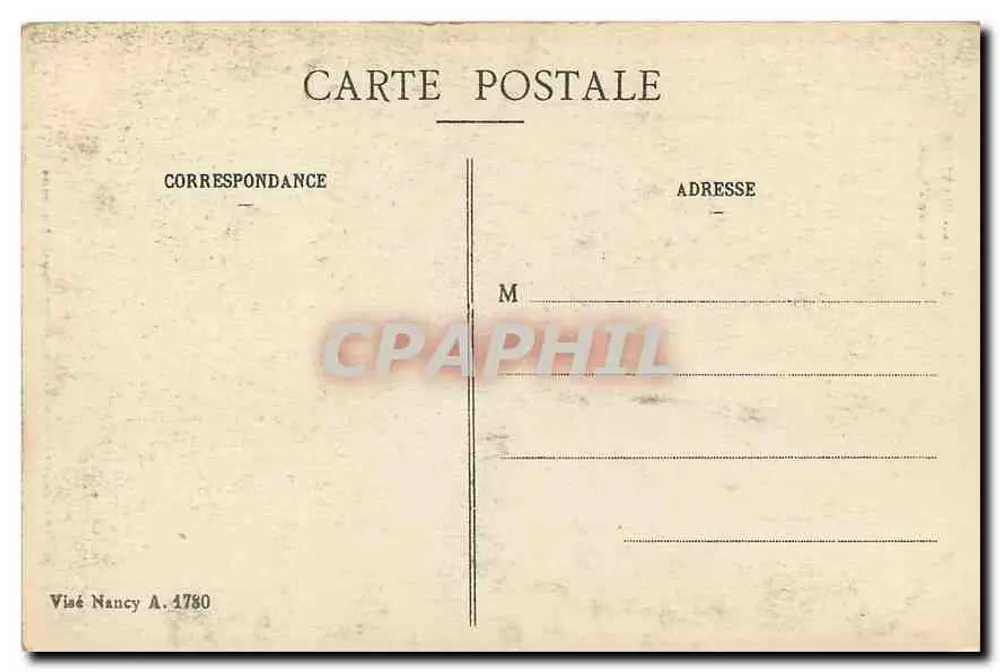 MÉNIL-sur-BELVITTE — Wnętrze kościoła — Zbiór Muzeum Komemoracyjnego Ménil-sur-Belvitte - Rewers