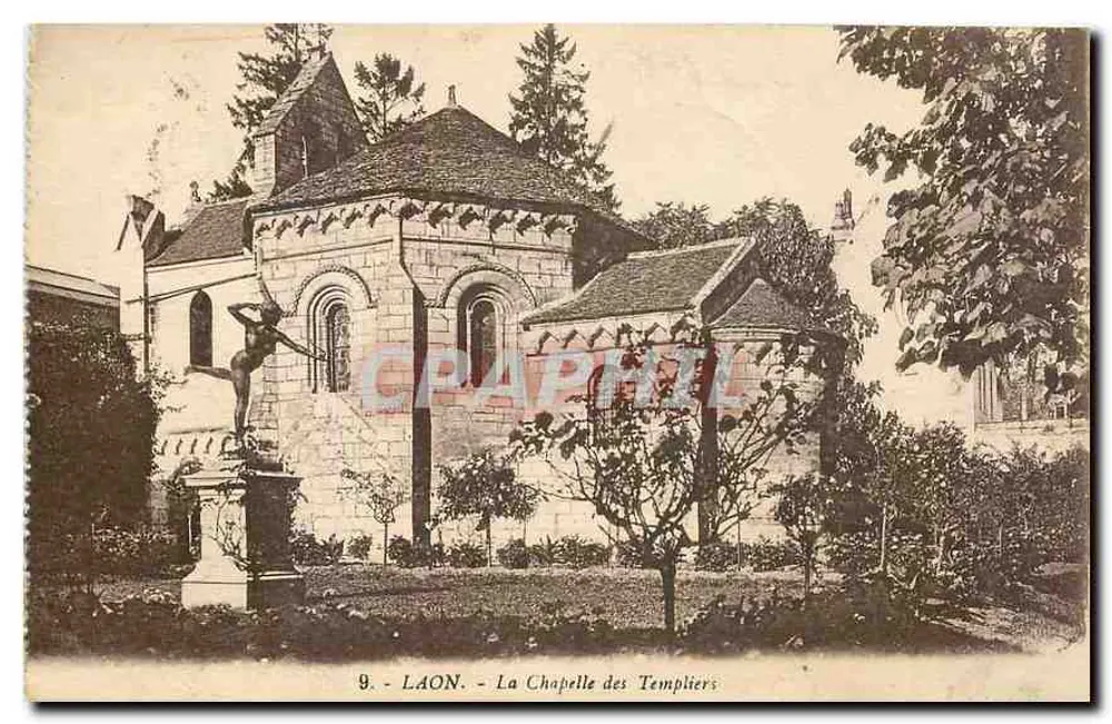 The Chapel of the Knights Templar — Laon — publisher G. Armand, Nantes, no. 9 - Front