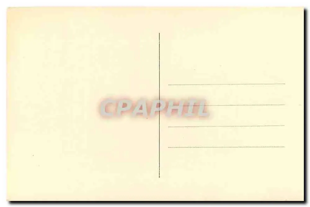 LYON — Igreja de São Nizier — Bilhete postal antigo - Verso