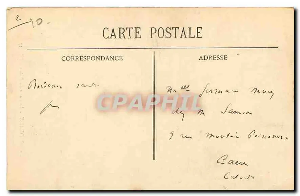 Bordeaux — A Porta do Palácio — editor BR - 37 - Verso