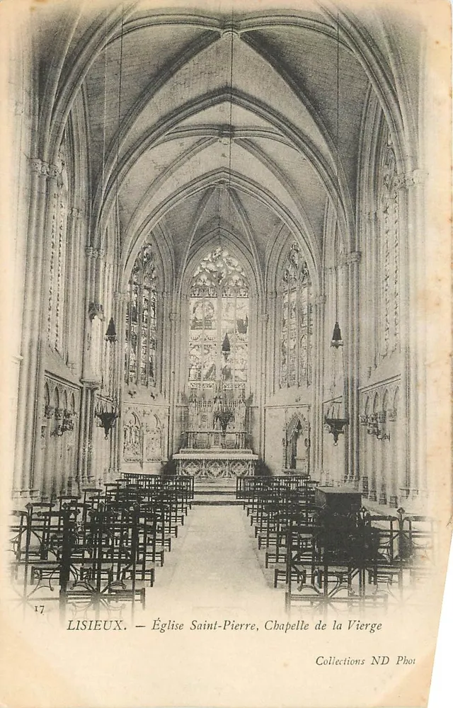 Lisieux — Kirche Saint-Pierre, Kapelle der Jungfrau — Collections ND Phot - Vorderseite