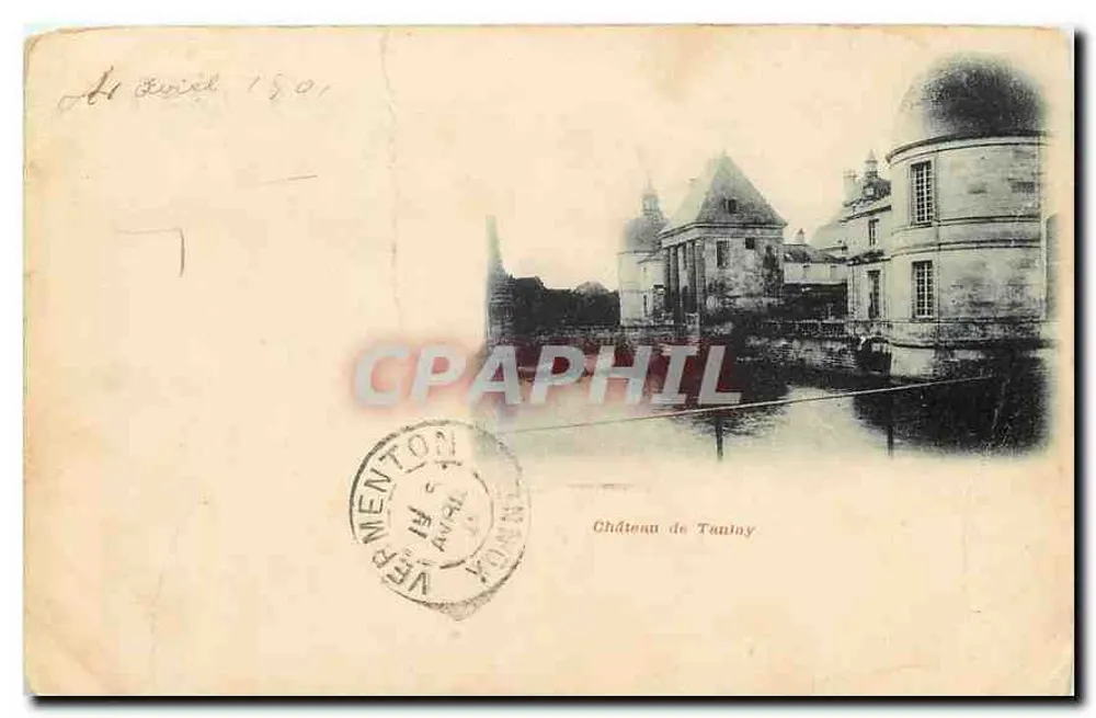 Castelo de Tauinoy — Vermenton, Loire-Atlantique — editor desconhecido, número de série não visível - Frente