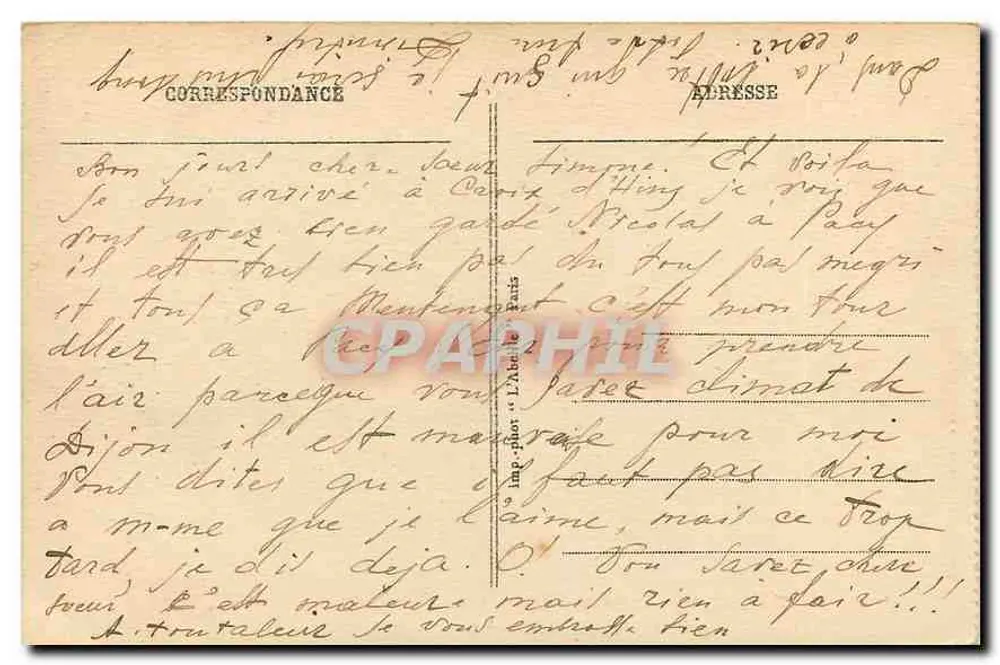 Paris - Boulevard Saint-Denis et la Porte Saint-Martin — n°146 - Verso