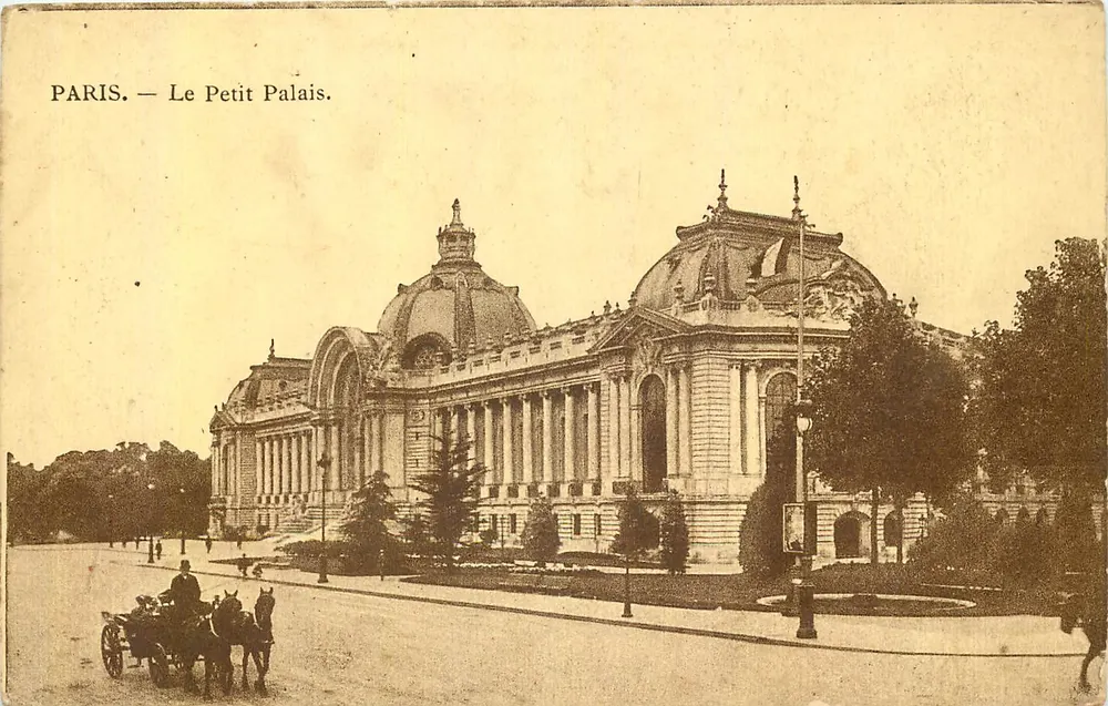 PARIS — O Pequeno Palácio. - Frente