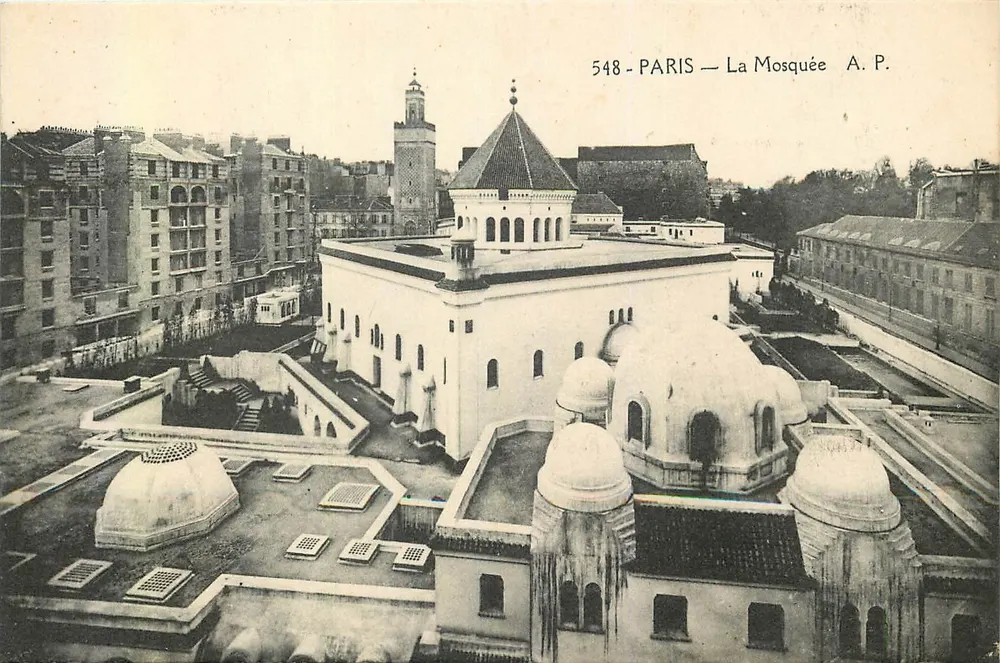 पेरिस — मस्जिद — A.P. संख्या 548 - आगे