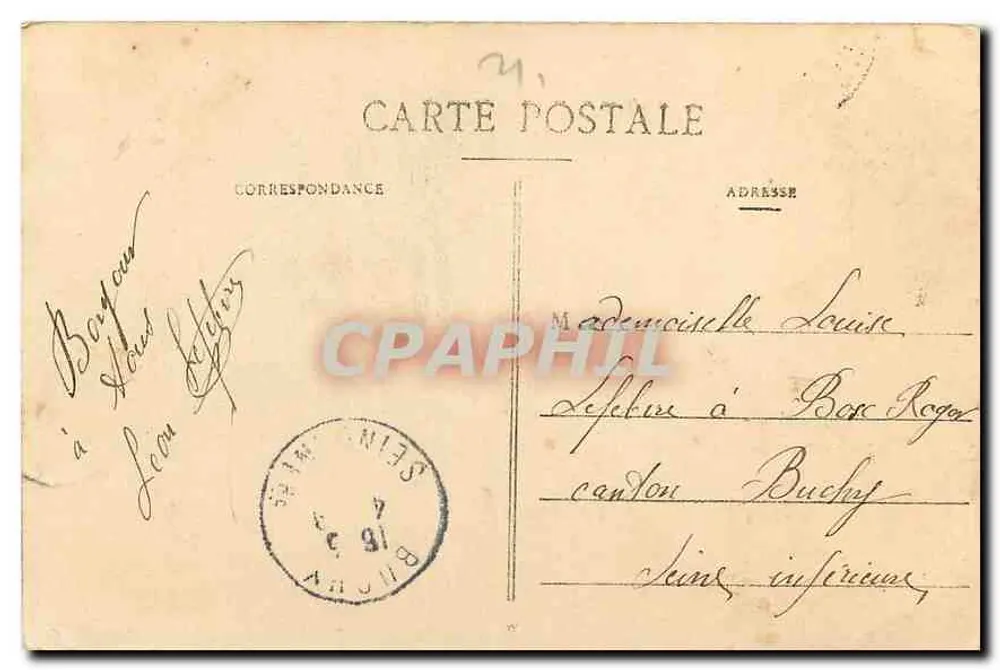 Dijon - Fontaine Blondat — editor desconhecido, n°6 - Verso