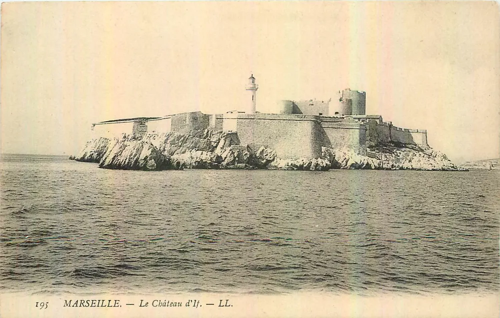 Marseille — O Castelo de If — LL - Frente