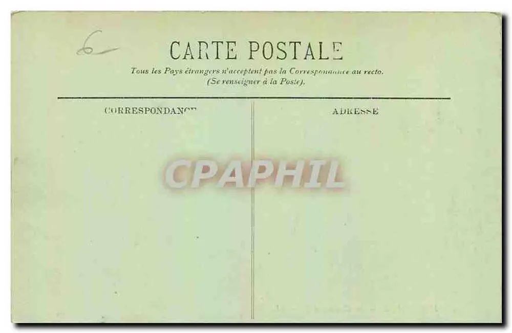 Marseille — O Castelo de If — LL - Verso