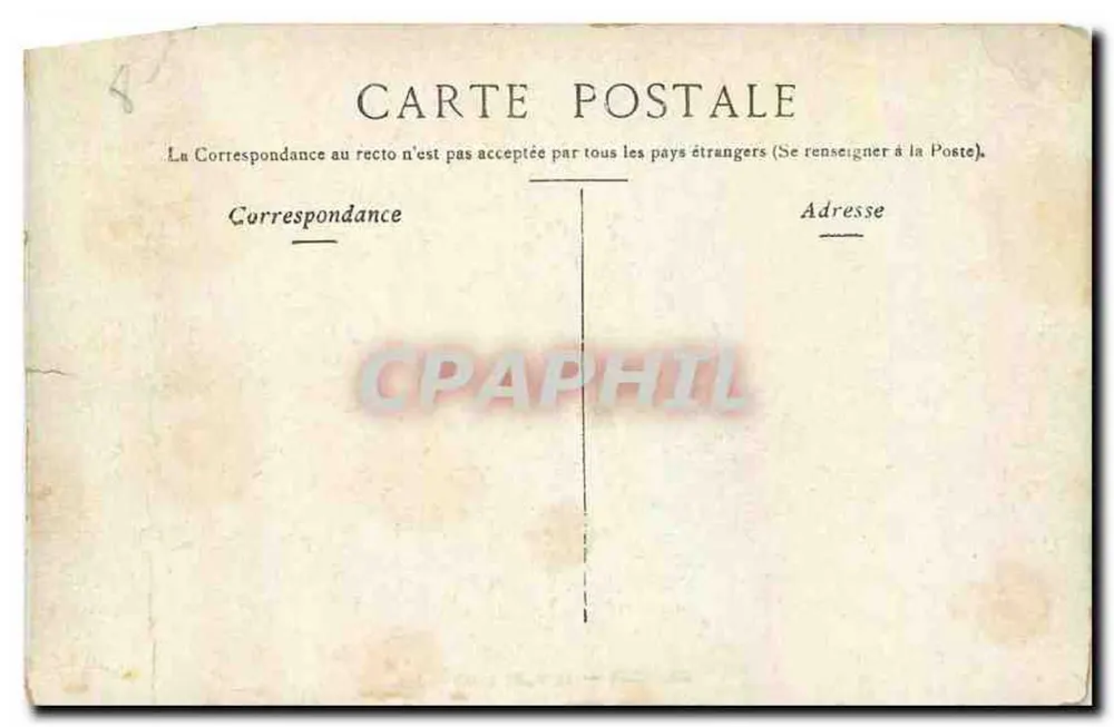 Marseille — O FORTE SÃO JOÃO — STAERCK, PARIS - Verso