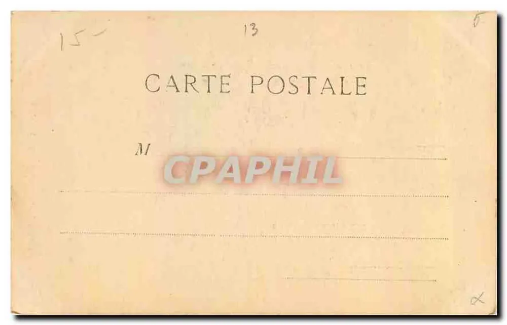 Marselha - N.-D. da Guarda — editor L.P. - n°7 - Verso