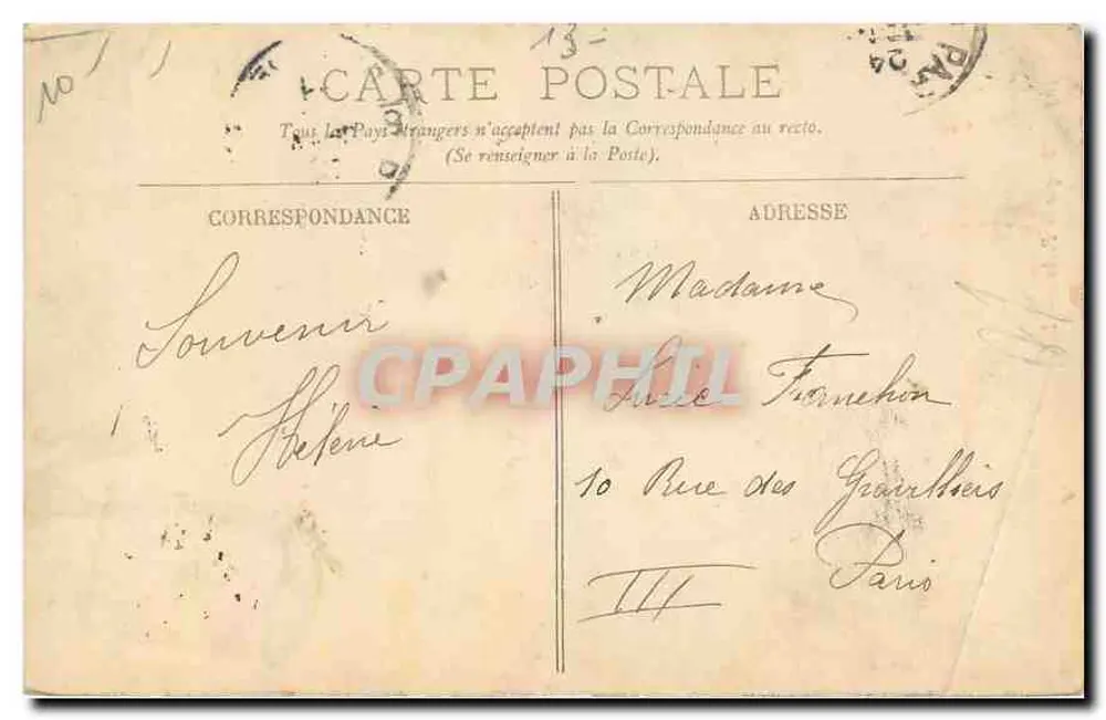 Barco de Pesca — LL. — n° 307 - Verso