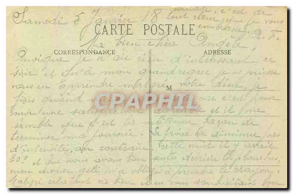 Dijon - Estátua da Resistência - Cabby, escultor - L.V., editado por - Verso