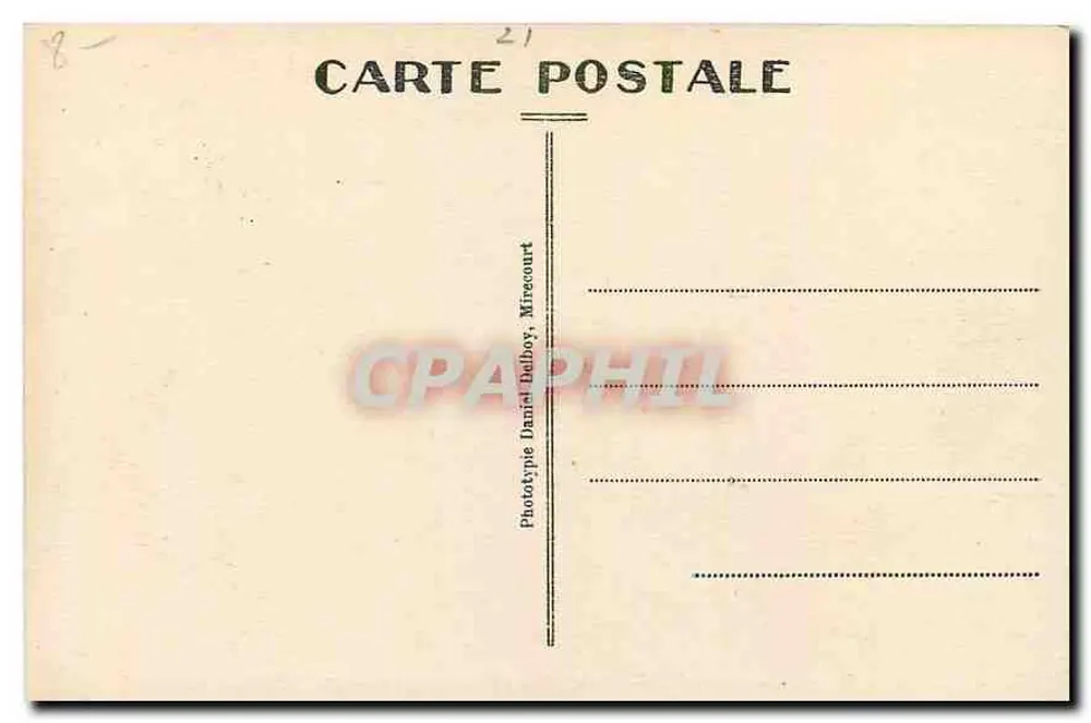 Dijon — Vue Générale prise de la Tour des Ducs — D. D. - Verso