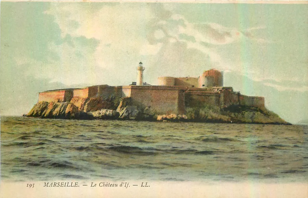 Marselha — O Castelo de If — LL. — 195 - Frente