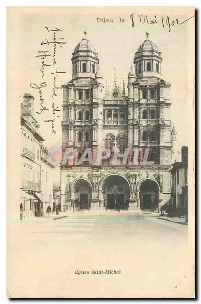 Dijon — Igreja de São Miguel — Imprensa de Dijon - Frente