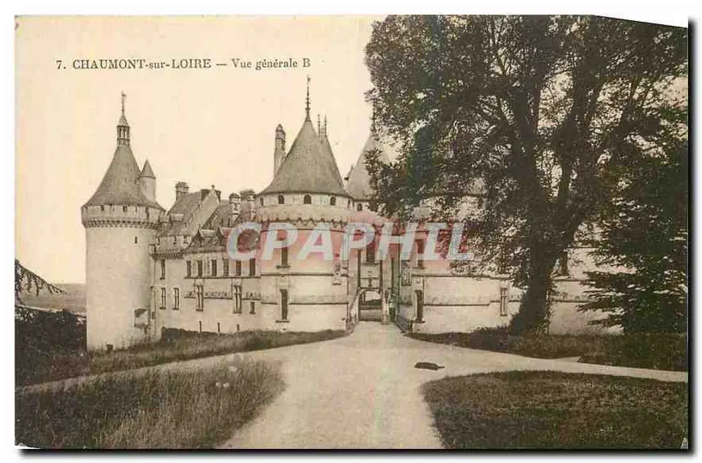 Chaumont-sur-Loire — Vue générale B - Frente