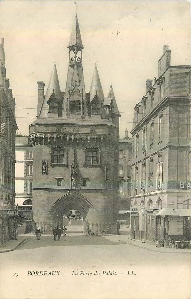 Bordeaux — A Porta do Palácio — LL. n°23 - Frente