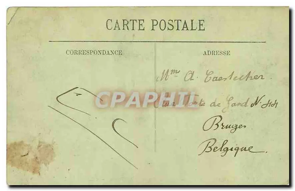 Île Sainte-Marguerite — Gefängnis Bazaine und die Terrasse — LL. — N°18 - Rückseite