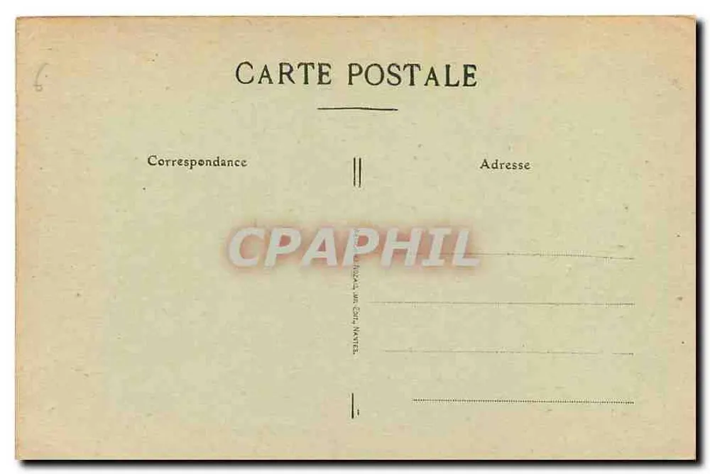 Laval — Das alte Schloss und das Palast der Justiz (12. Jahrhundert) — Chappellière - Rückseite