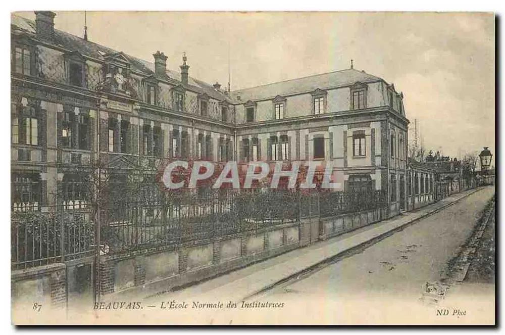 Beauvais — A Escola Normal das Professoras — ND Phot - Frente