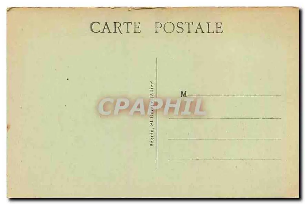 Château des Bourbons — côté Sud — Ideal 648 - Verso