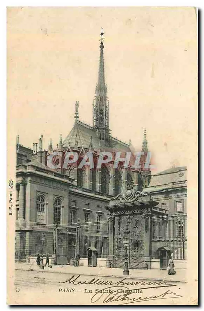 PARIS — A Santa Capela — B.F. Paris, n°77 - Frente