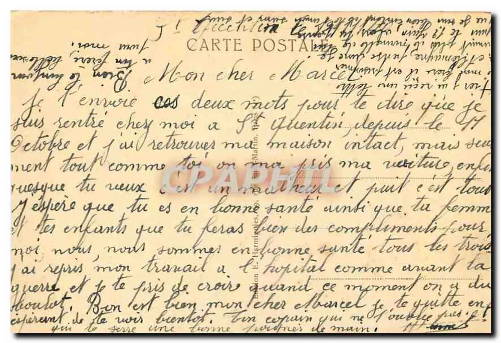 St-Quentin (Aisne) — La Cassa di Risparmio — editore sconosciuto - Verso