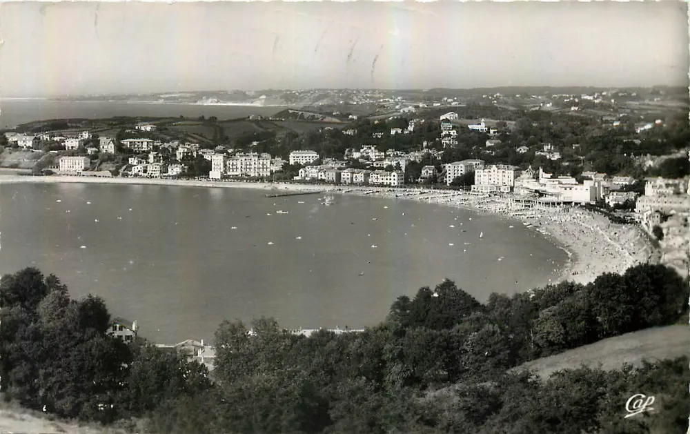 Saint-Jean-de-Luz — Vue générale de la Plage — C.A.P. n°178 - Recto