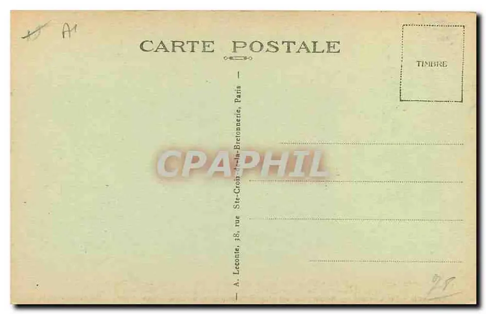 Parc de Versailles - Le Château - La Colonnade de Mansart - L'enlèvement de Proserpine par Girardon et les Grandes Eaux - Verso