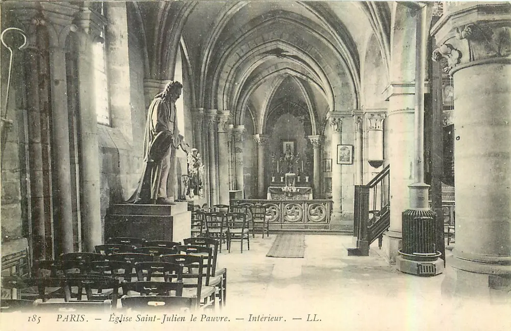 Église Saint-Julien le Pauvre — Intérieur — LL. - Recto