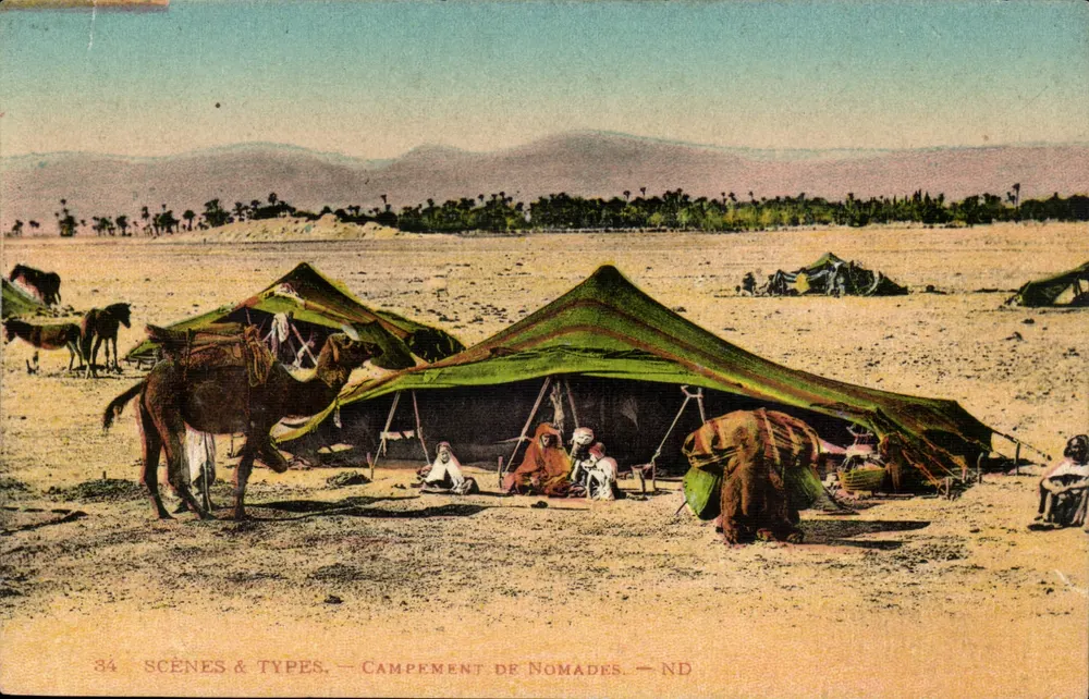 Acampamento de Nômades — SCÈNES & TYPES n°34 — ND - Frente