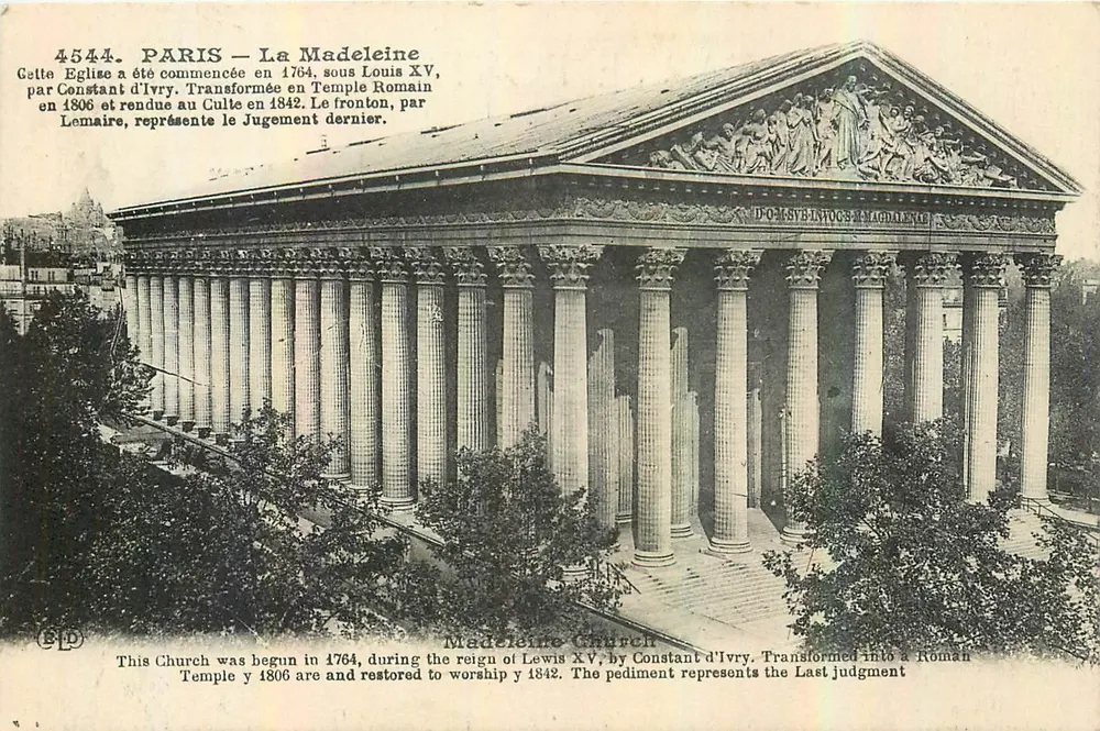 PARIS — A Madeleine — Editor C.P.D. n° 4544 - Frente