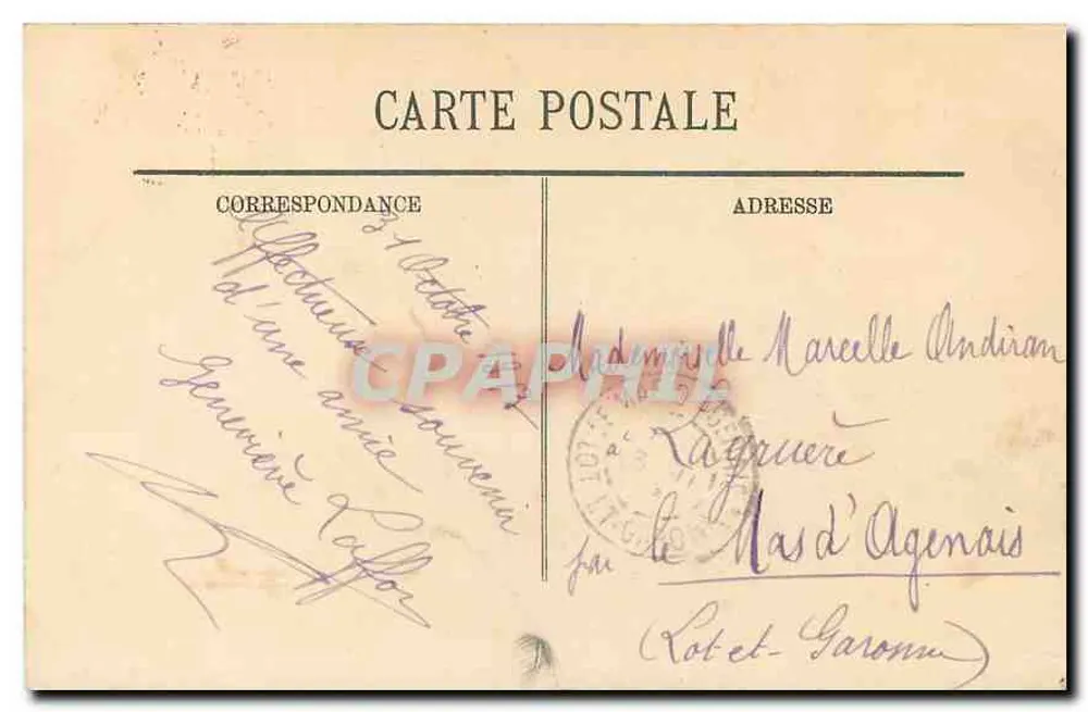 Paris (VIIIe) — O Ponte Alexandre III — LL. — n° 875 - Verso