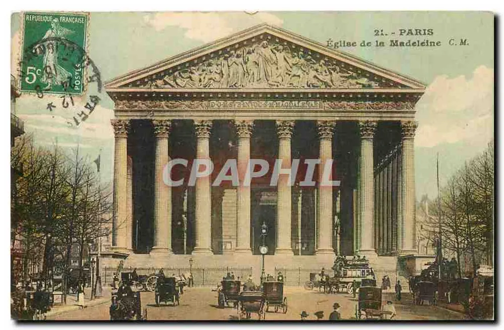 Igreja de São Luís — Paris — C.M. editor - Frente