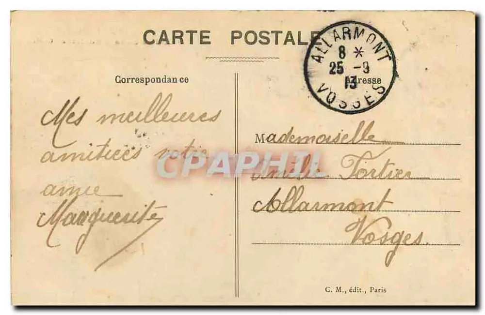 Igreja de São Luís — Paris — C.M. editor - Verso