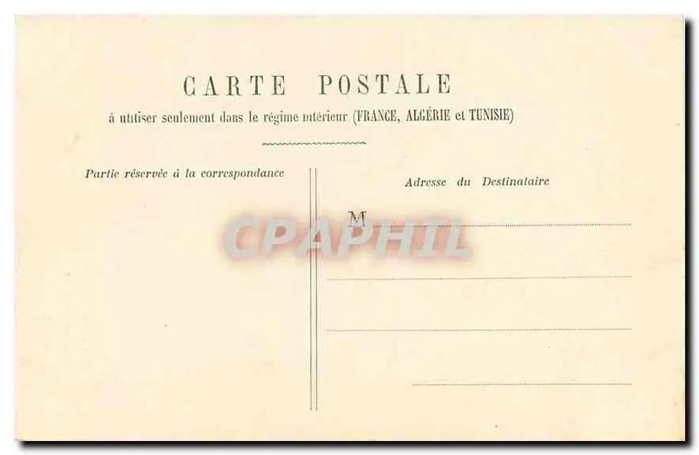 Jardim de Nossa Senhora de Paris — Paris 7 — editor não identificado, número de série não visível - Verso
