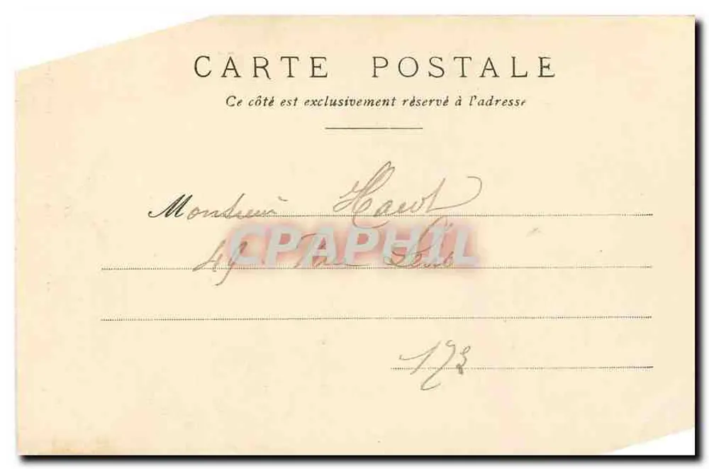 Hotel de Ville — Estátua de Étienne Marcel — Paris, n°279 - Verso