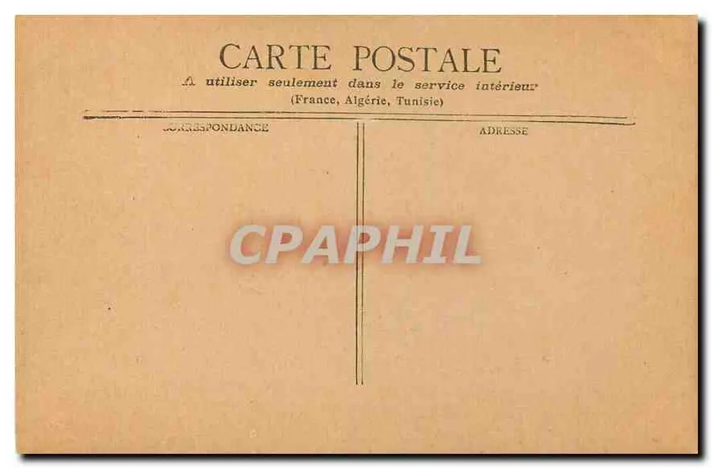 Paris - rue du Louvre & Hôtel des Postes — editor não visível - Verso