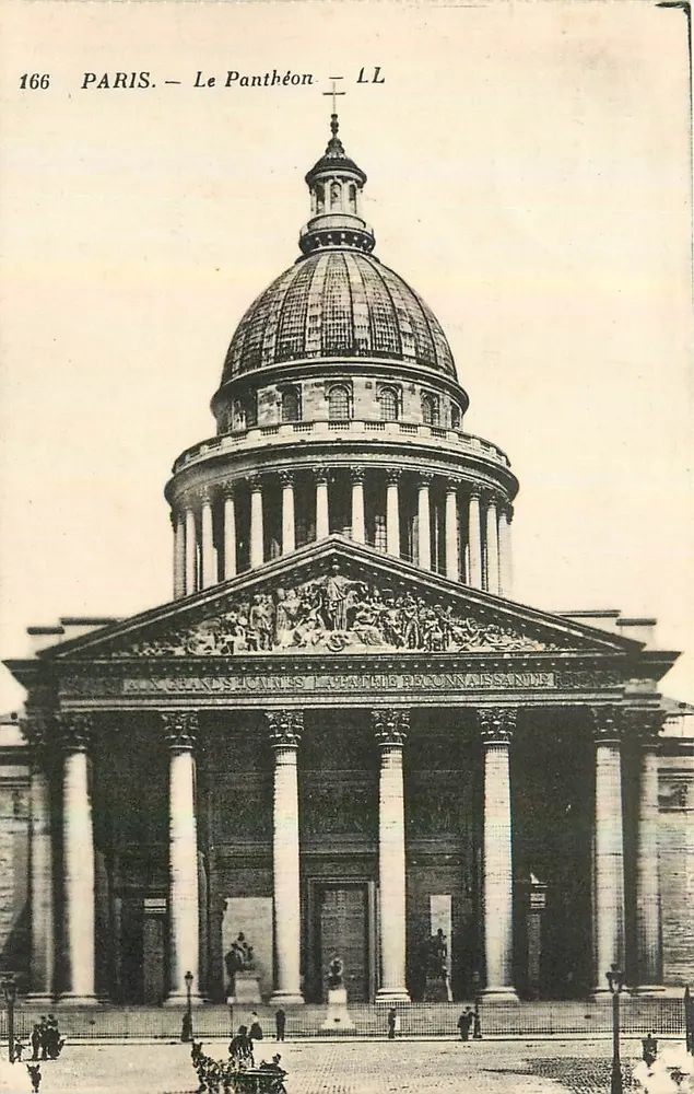 Paris — O Panteão — LL - Frente