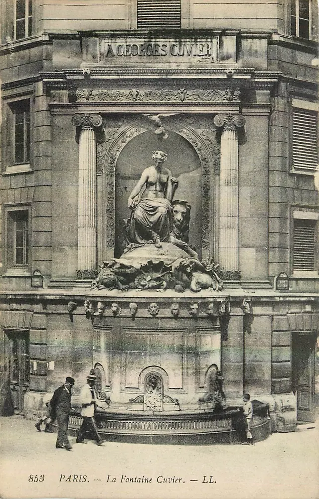 Paris — Fontaine Cuvier — LL. — n° 853 - Frente