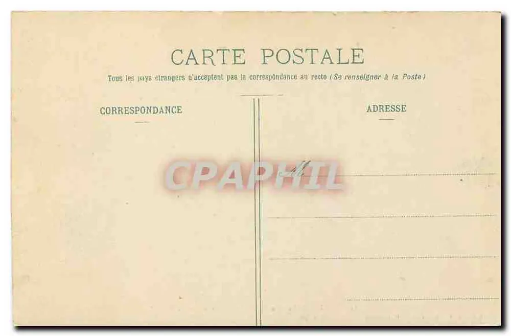 Grenoble - O Palácio de Justiça e Estátua de Bayard - Verso