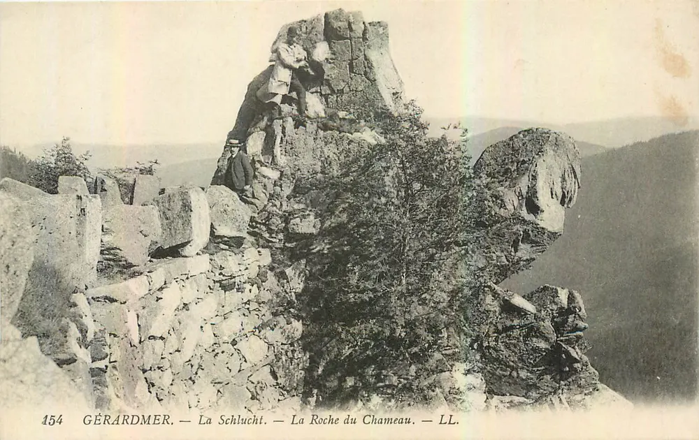 Gérardmer — La Schlucht — La Roche du Chameau — LL. — n° 154 - Recto