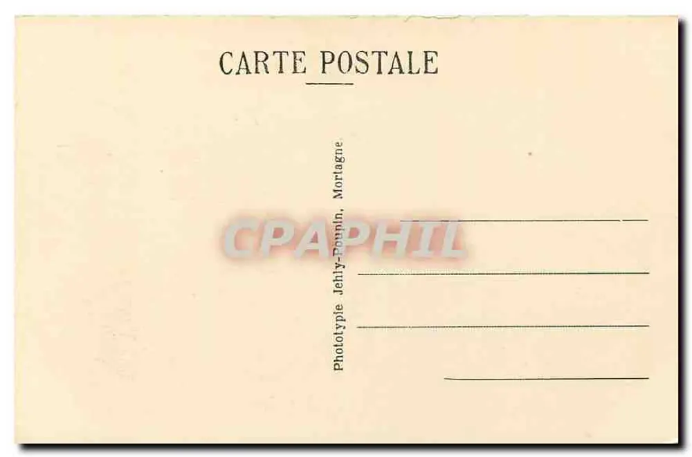 Les Sables-d'Olonne (Vendée) — Le Puits d'Enfer — Fototipia Jehly-Pouhin, Montagne, n°107 - Verso